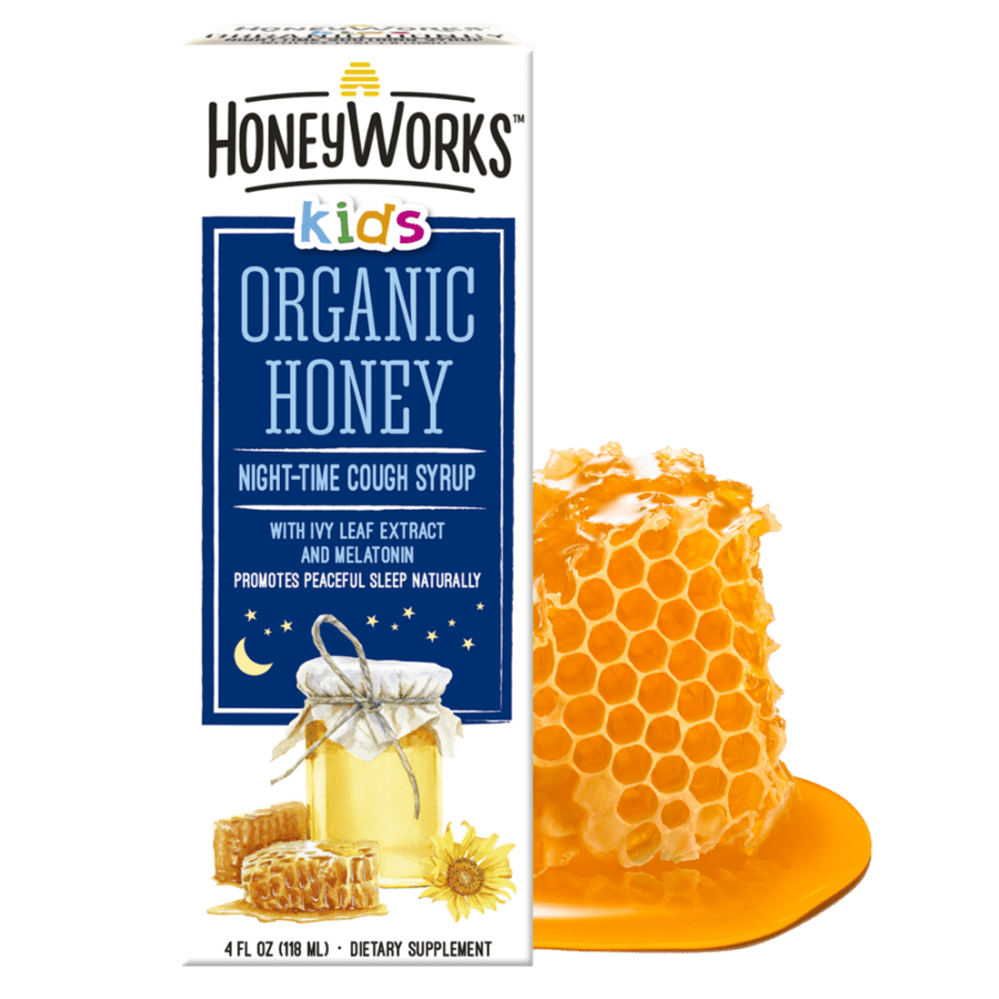 Organic Honey Cough Syrup For Kids And Adults