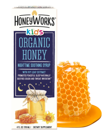Honeyworks Organic honey Kids nigthtime
